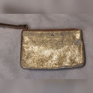 Vintage Gold KATE SPADE Wristlet